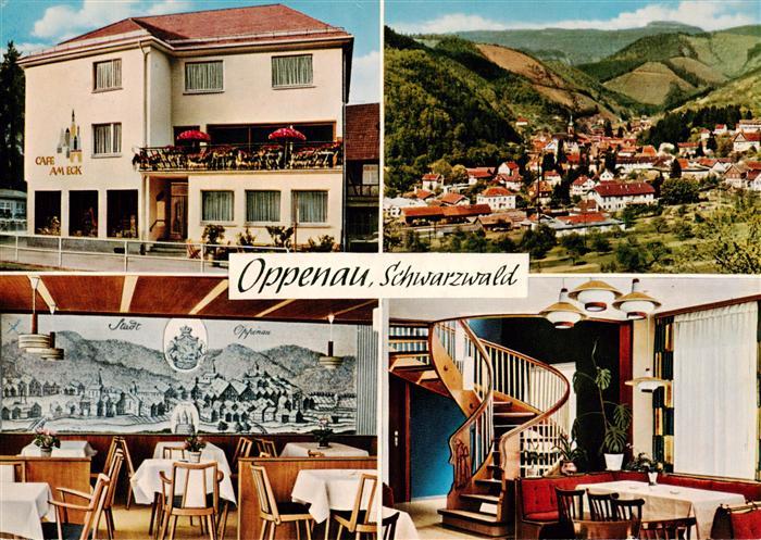 Oppenau Cafe Am Eck Gastraeume Panorama