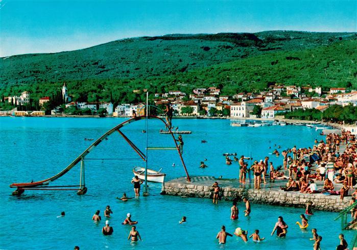 Selce Crikvenica Croatia Strandbad Panorama