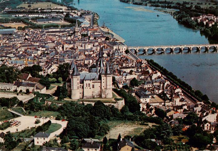 Saumur 49 Maine-et-Loire Le Chateau Vue aerienne
