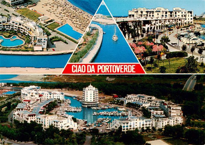 Portoverde Misano Adriatico IT Riviera Adriatica Italia Fliegeraufnahmen