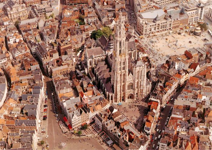 Antwerpen Anvers Fliegeraufnahme