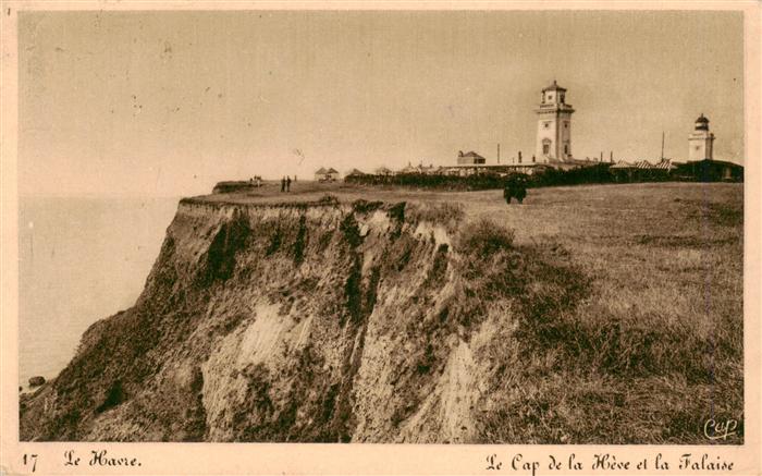 Le Havre Le Cap de la Heve et la Falaise
