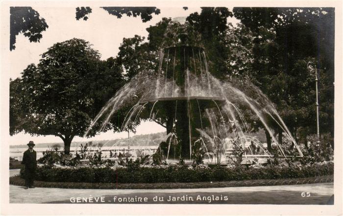 Geneve GE Fontaine du Jardin Anglais