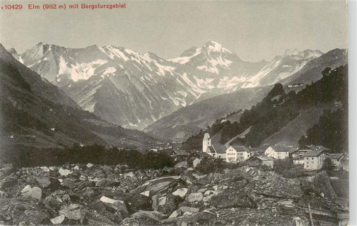 Elm  GL mit Bergsturzgebiet