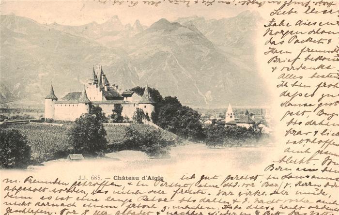 Aigle VD Chateau d Aigle