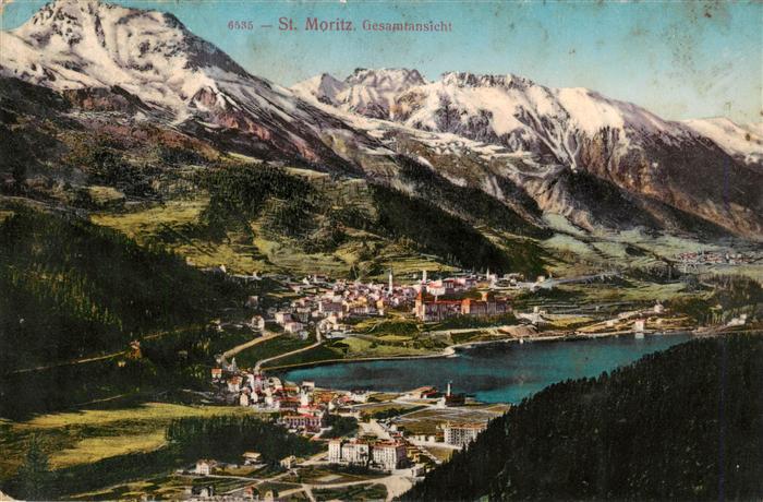 St Moritz GR Panorama