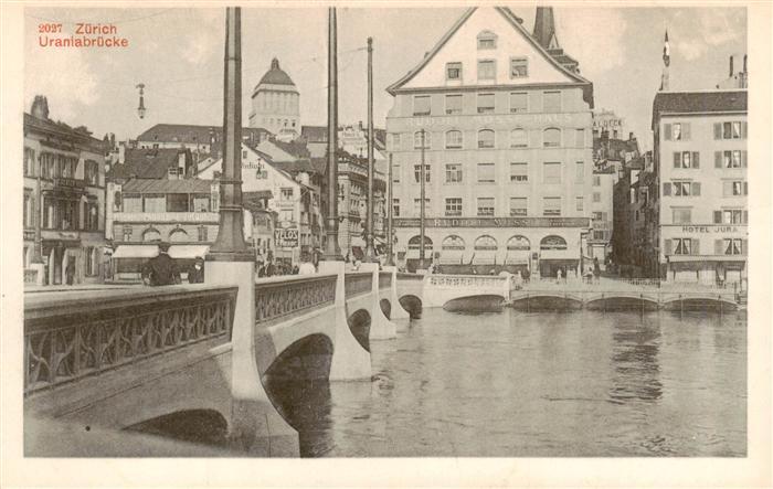 Zuerich ZH Uraniabruecke