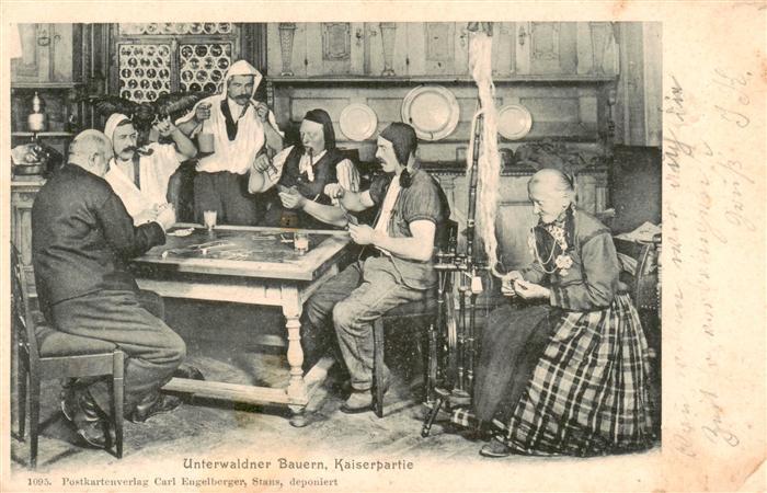 Nidwalden Unterwalden Kanton NW Unterwaldner Bauern Kaiserpartie