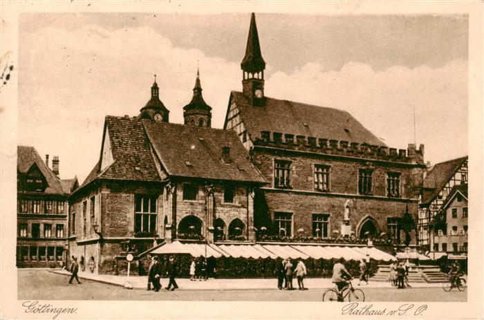 Goettingen  Niedersachsen Rathaus