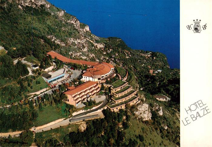 Campi Voltino di Tremosine Hotel le Balze Lago di Garda veduta aerea