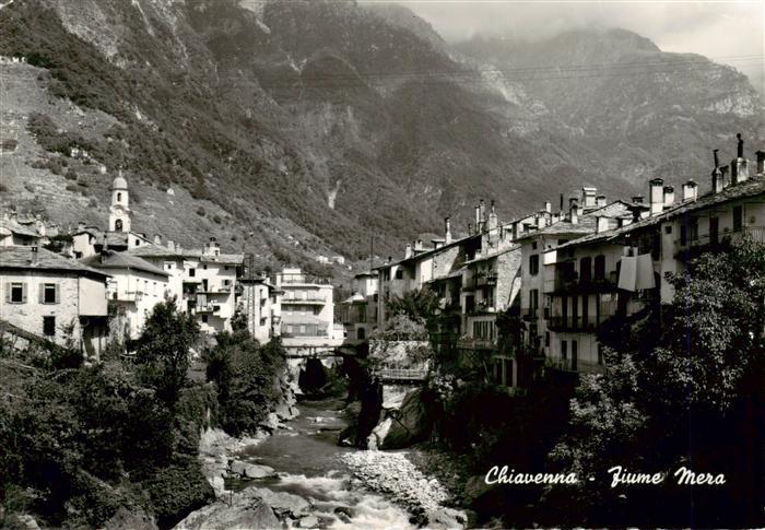 Chiavenna Lombardia IT Fiume Mera