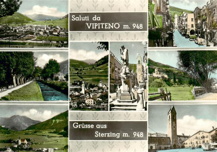 Vipiteno Sterzing Suedtirol IT Teilansichten Panorama