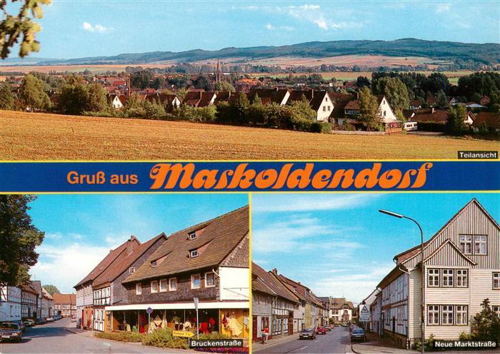 Markoldendorf Teilansicht Brueckenstrasse Neue Marktstrasse