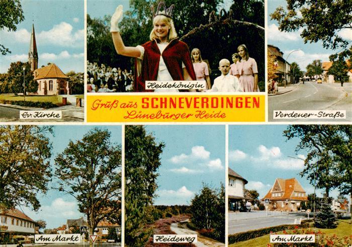 Schneverdingen Ev Kirche Heidekoenigin Verdener Strasse Am Markt Heideweg