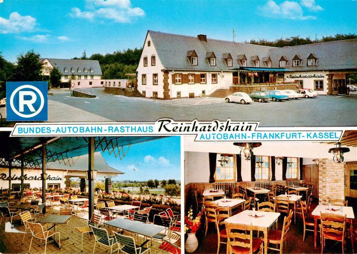 Reinhardshain BAB Autobahn Rasthaus Reinhardshain Terrasse Gastraum