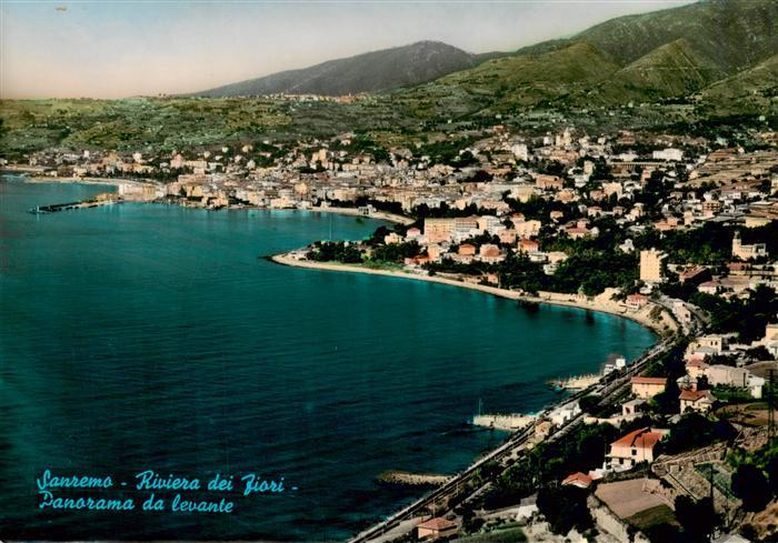Sanremo IT Panorama da levante