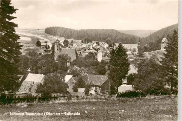 Trautenstein Harz Ortsansicht Luftkurort