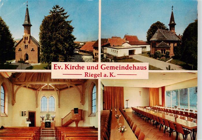 Riegel Kaiserstuhl Evangelische Kirche und Gemeindehaus