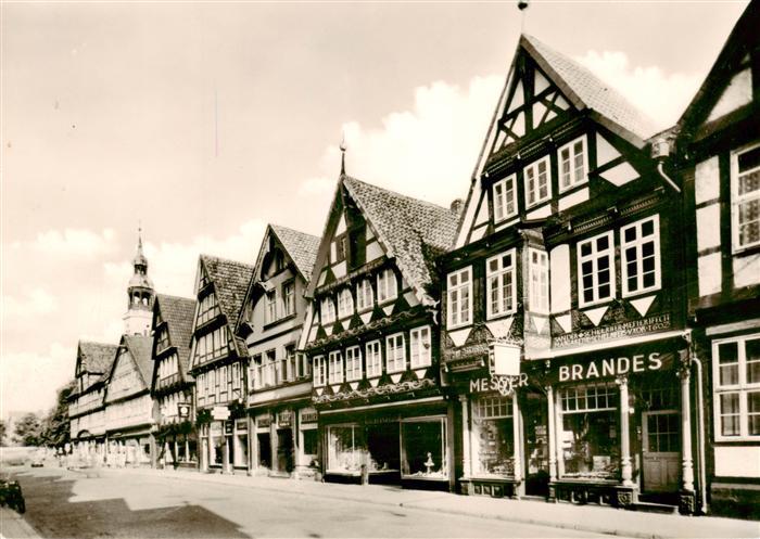 Celle Niedersachsen Zoellnerstrasse Altstadt Fachwerkhaeuser