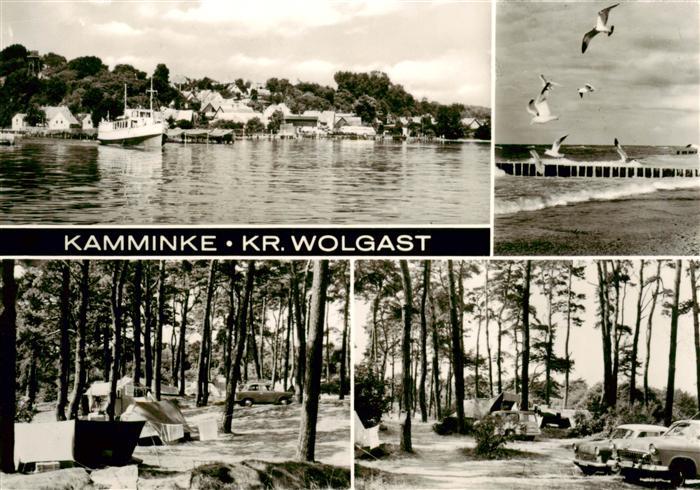 Kamminke Camping im Wald Strand Moewen