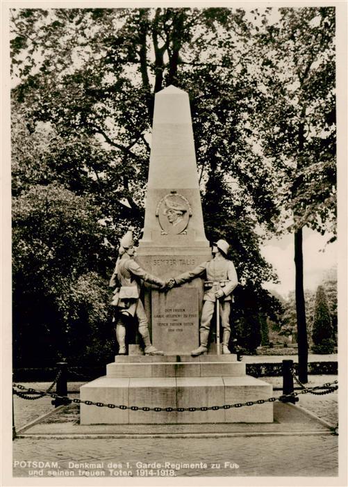 Potsdam Denkmal des 1. Garde-Regiments zu Fuss und seinen treuen Toten 1914-1918