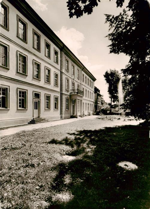 Messelhausen Pius-Keller-Haus Gartenfront