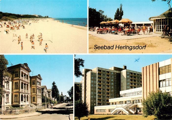 Heringsdorf  Ostseebad Usedom Strand StrandCafe Eichenweg FDGB Urlauberrestauran