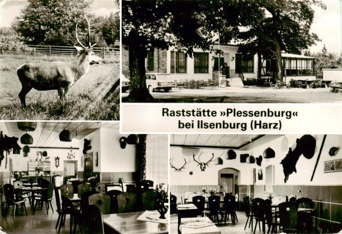 Ilsenburg Harz Raststaette Plessenburg Kommissionsgaststaette Hirsch