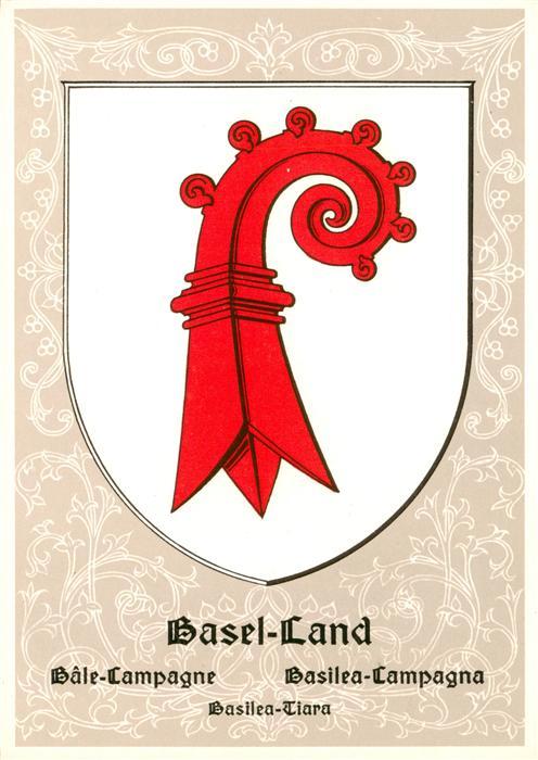 Basel BS Basel Land Wappen