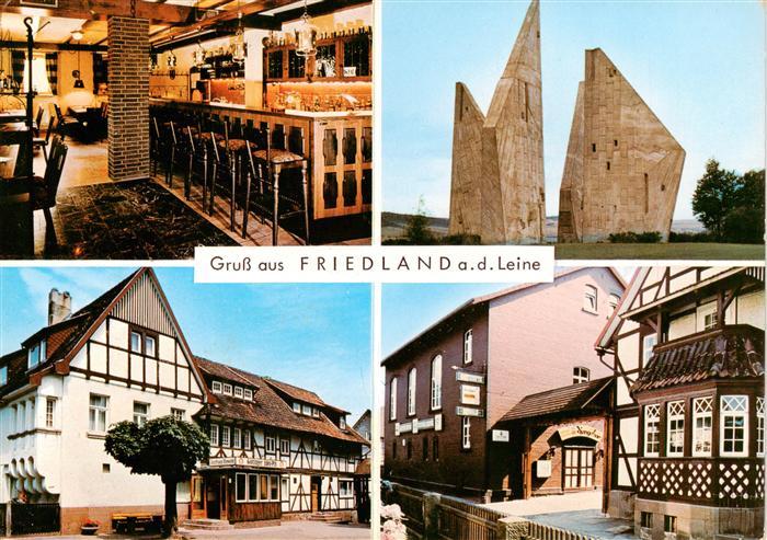 Friedland Goettingen Hotel Restaurant Biewald Bar Teilansichten