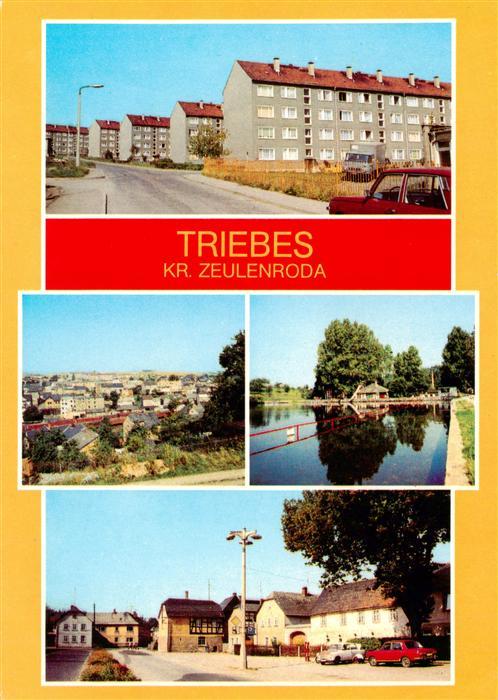 Triebes Neubaugebiet Teilansicht Bad Ernst Thaelmann Strasse