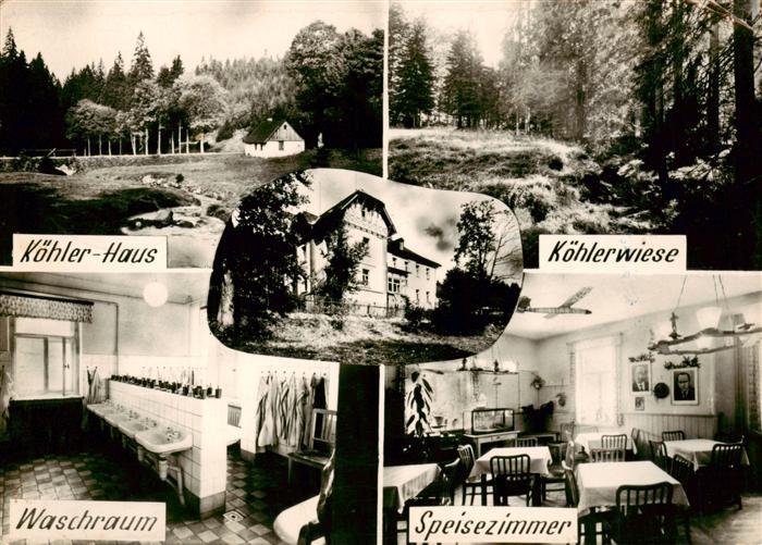 Morgenroethe-Rautenkranz Kinderheim Sachsengrund Koehler Haus Koehlerwiese Wasch