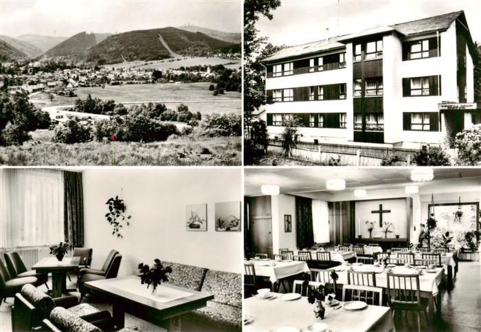 Tabarz Bad Tabarz Ev meth Diakoniewerk Diakonissenheim Bethesda Gastraum