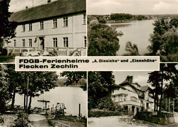Flecken Zechlin FDGB Ferienheime A Giesicke und Eisenhoehe