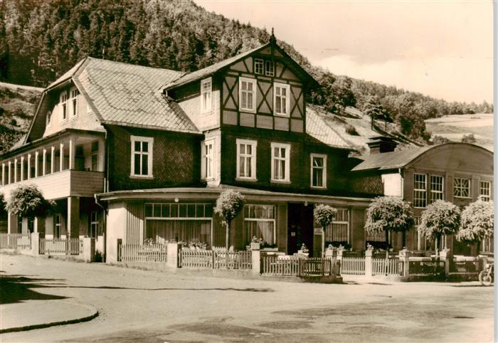 Sitzendorf Thueringen FDGB Erholungsheim Max Kirchner