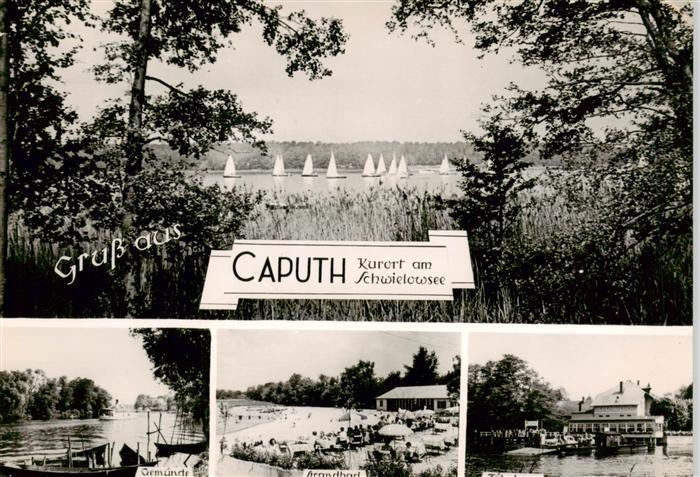 Caputh Schwielowsee Havelpartie Gemuende Strandbad Restaurant