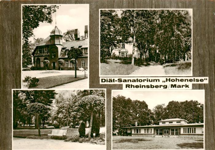 Rheinsberg Diaet Sanatorium Hohenelse Park