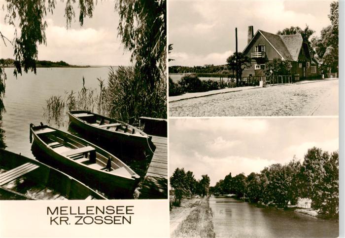 Mellensee Bootsliegeplatz Restaurant Seepartie