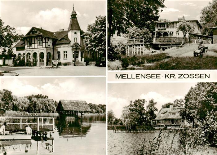 Mellensee Gaststaette am Bahnhof Seepartien