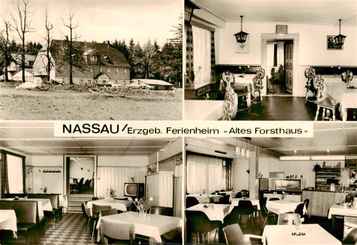 Nassau Erzgebirge Ferienheim Altes Forsthaus Gastraeume