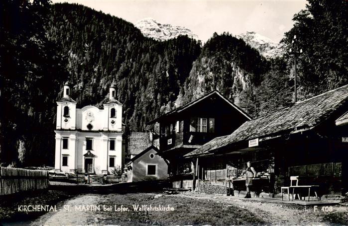 Lofer AT Kirchental St Martin Wallfahrtskirche