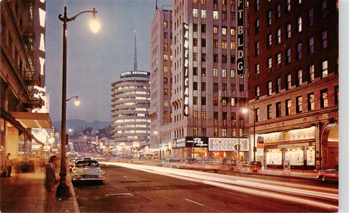 Hollywood Los Angeles California USA Meet me at the corner of Hollywood and Vine