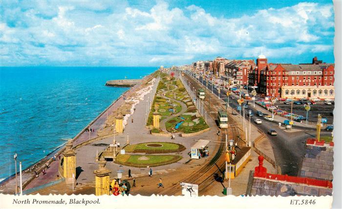Blackpool UK North Promenade