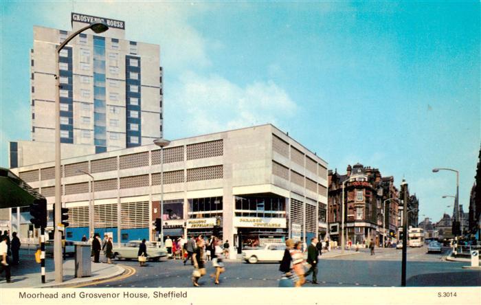 Sheffield  UK Moorhead and Grosvenor House
