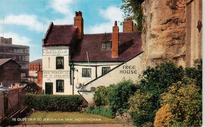 Nottingham  UK Ye Olde Trip to Jerusalem Inn