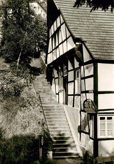 Tecklenburg Steinfurt NRW Wellentreppe