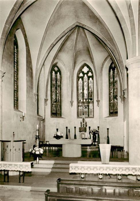 Brochterbeck Tecklenburg Kath Pfarrkirche St Peter und Paul Inneres