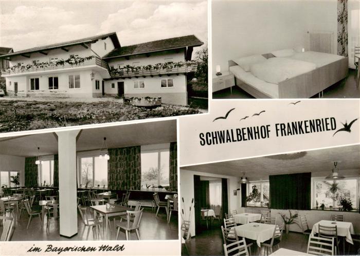 Frankenried Geiersthal Pension Schwalbenhof Gastraeume Zimmer