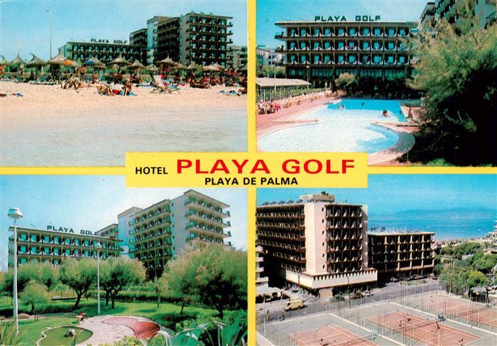 Palma de Mallorca ES Hotel Playa Golf Strand Pool Park Tennisplaetze