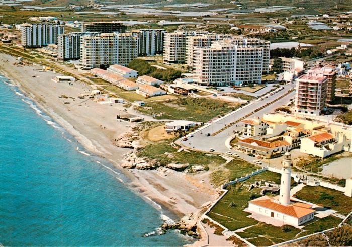 Torrox Costa Malaga ES Vista aerea del Faro y ed Bau Hofmann